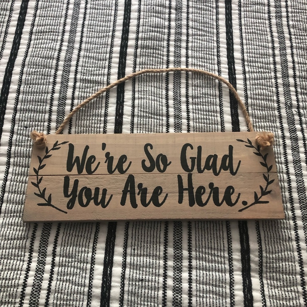 Wooden Sign
